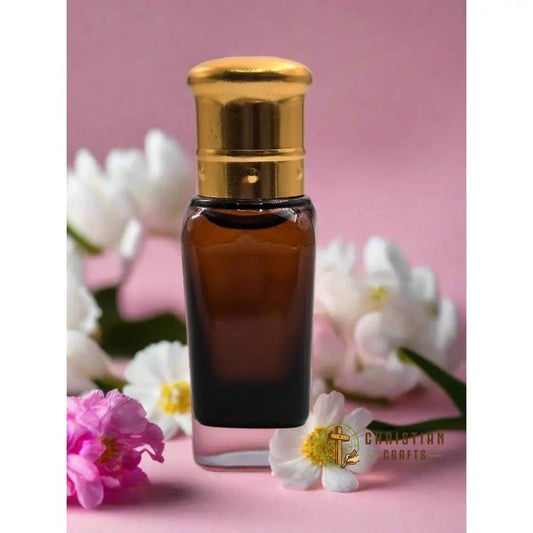 100% natural Rose of Sharon Jerusalem Anointing Oil from Holy Land - Christian Crafts