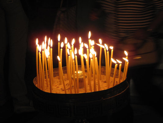 Light a Candle at the Church of the Holy Sepulchre