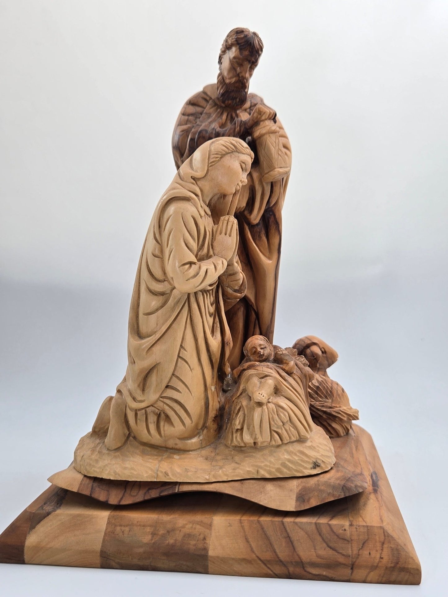 Olive Wood Nativity – “Birth of Jesus” (Limited Edition) - Christian Crafts