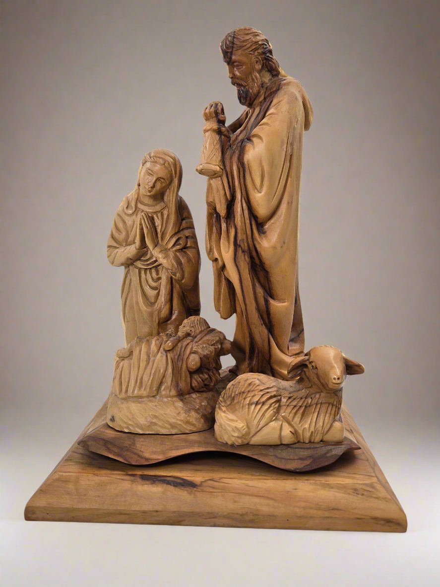 Olive Wood Nativity – “Birth of Jesus” (Limited Edition) - Christian Crafts
