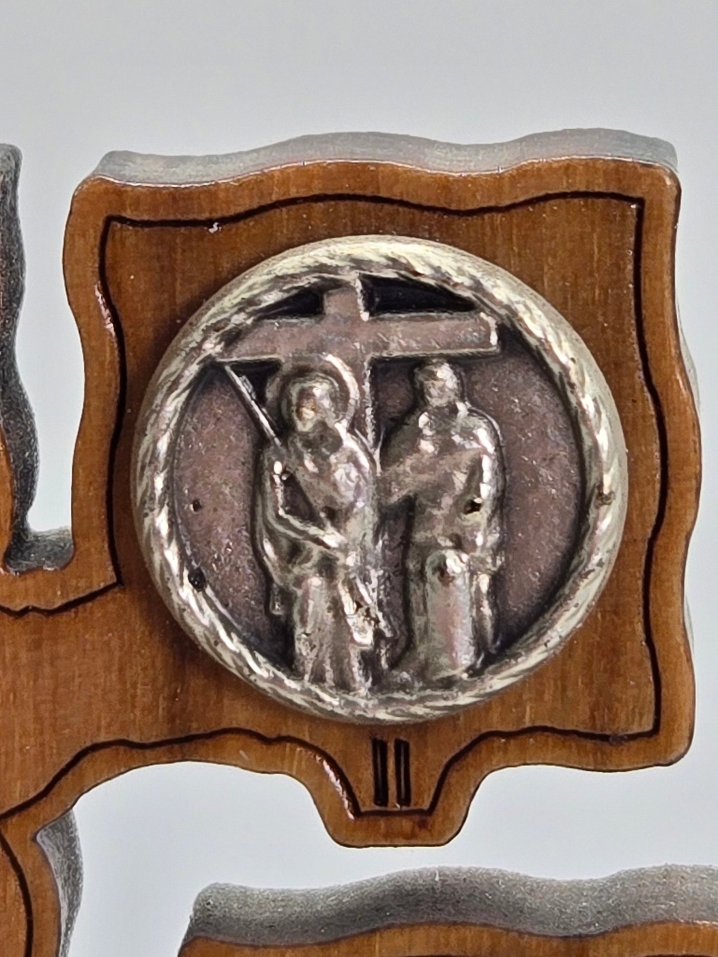 Via Dolorosa: Handcrafted Olive Wood & Pewter Religious Art from the Holy Land - Christian Crafts