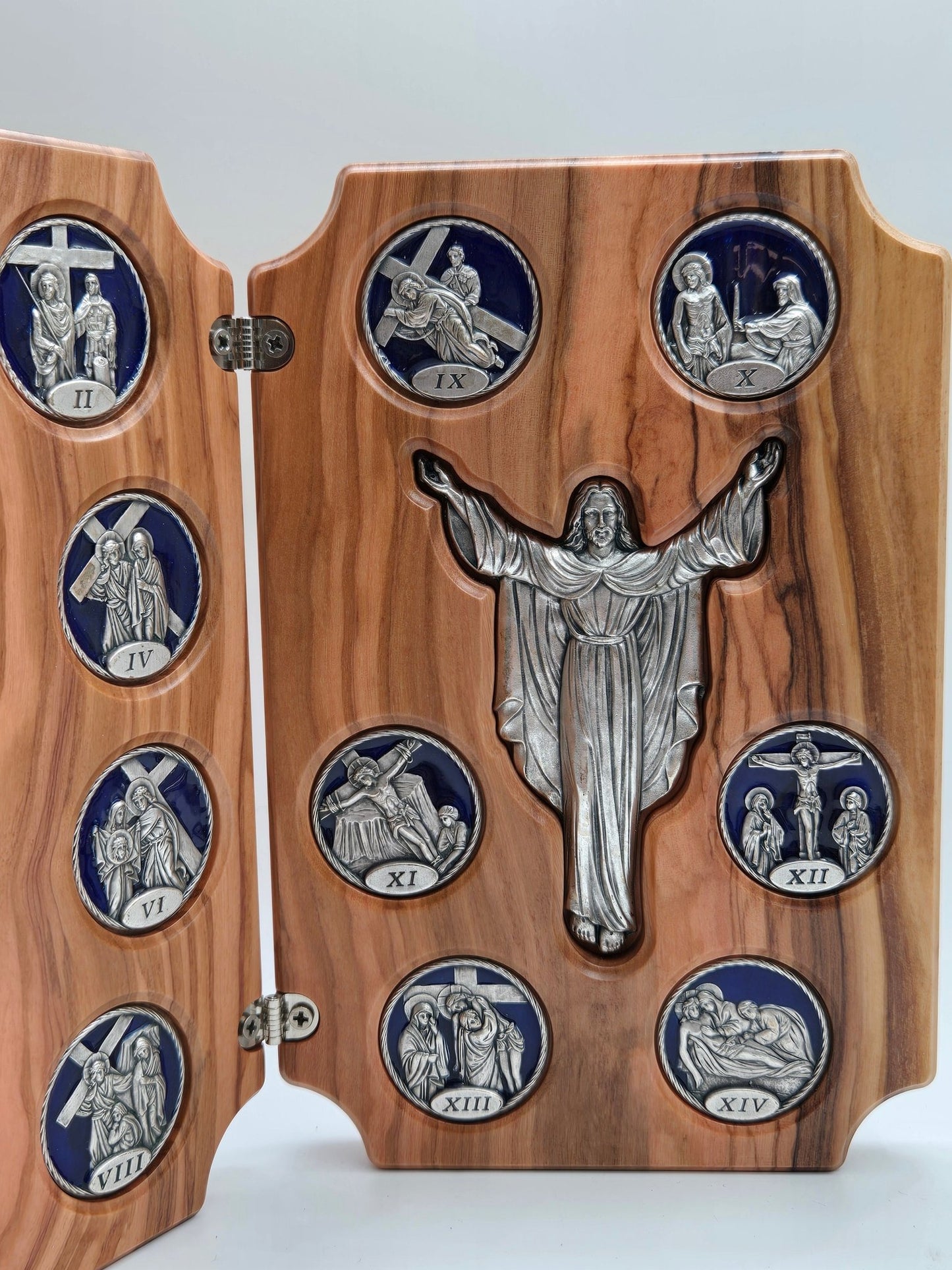 Via Dolorosa Stations of the Cross (Folding Frame) - Christian Crafts