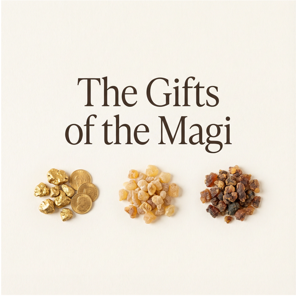 The Three Gifts of the Magi: Gold, Frankincense & Myrrh Explained