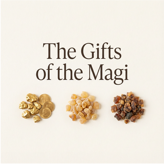 The Three Gifts of the Magi: Gold, Frankincense & Myrrh Explained