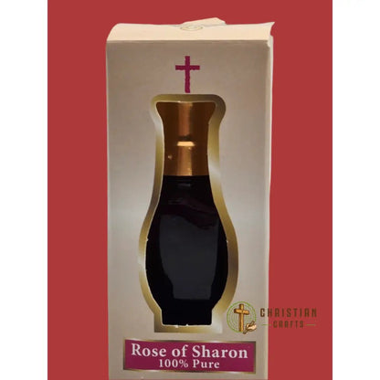 100% natural Rose of Sharon Jerusalem Anointing Oil from Holy Land - Christian Crafts