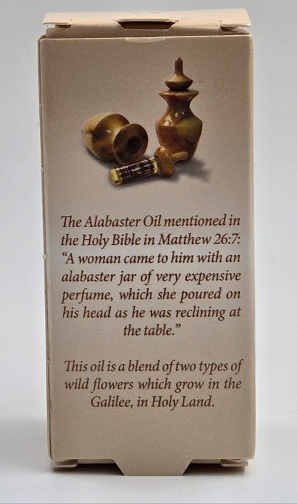 Alabaster Anointing Oil (30ml~ 1 fl oz) Natural and Pure - Christian Crafts