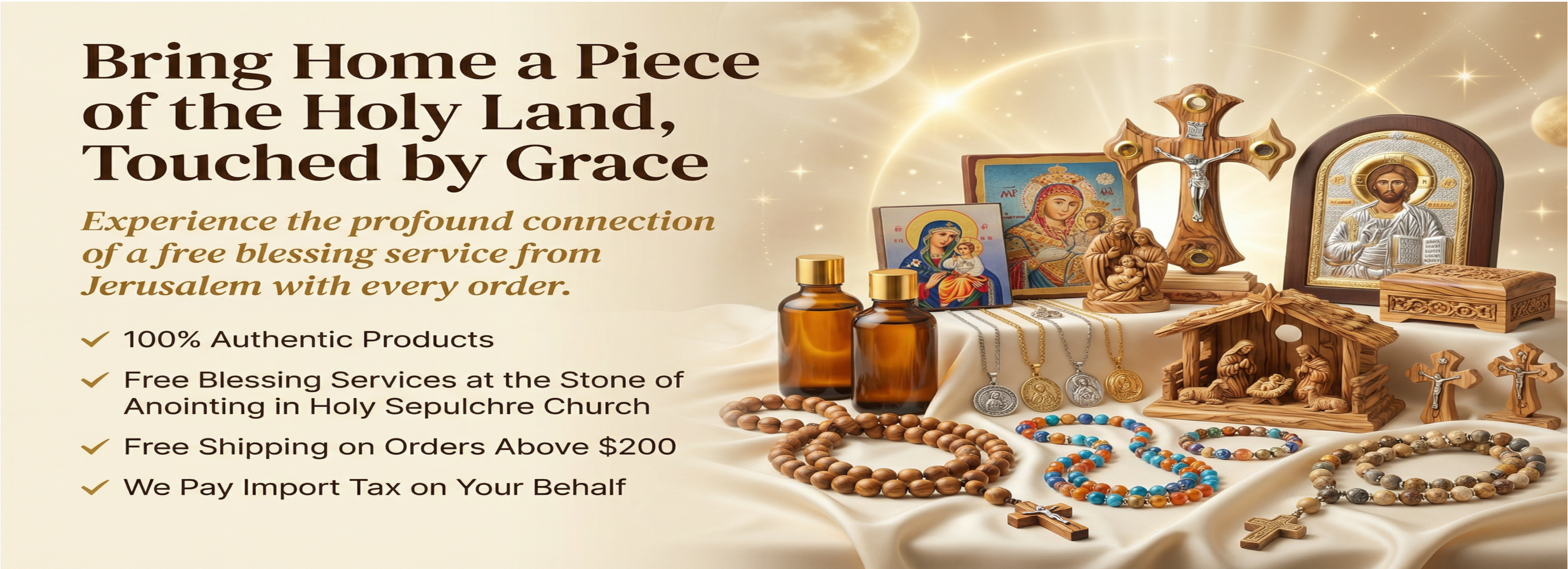 Christian Crafts from the Holy Land