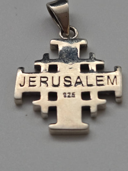 JRL11 - fish bone Jerusalem cross - Christian Crafts