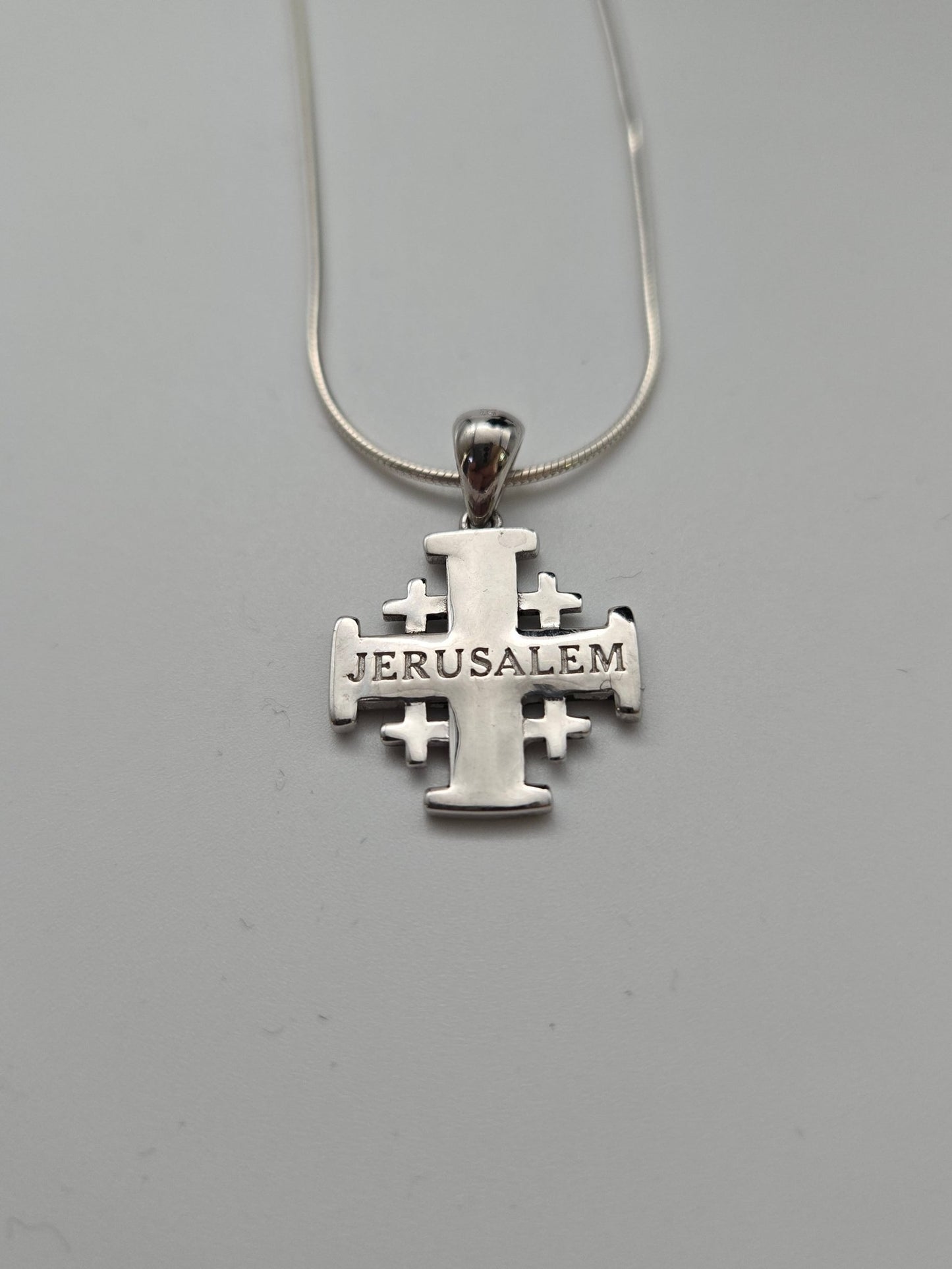 JRL14 - filigree design Jerusalem cros - Christian Crafts