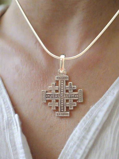 JRL19 - jerusalem cross - Christian Crafts