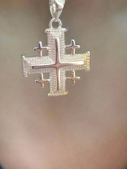 JRL3 - beautifully crafted Jerusalem cross - Christian Crafts