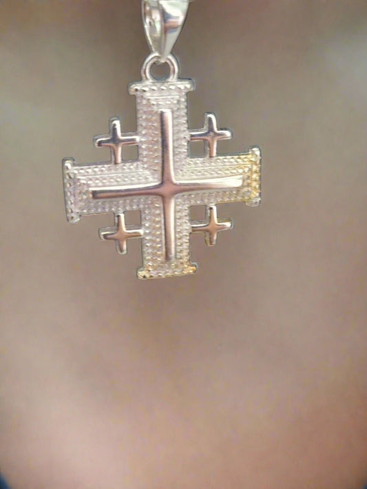 JRL3 - beautifully crafted Jerusalem cross - Christian Crafts