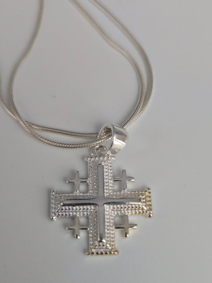 JRL3 - beautifully crafted Jerusalem cross - Christian Crafts