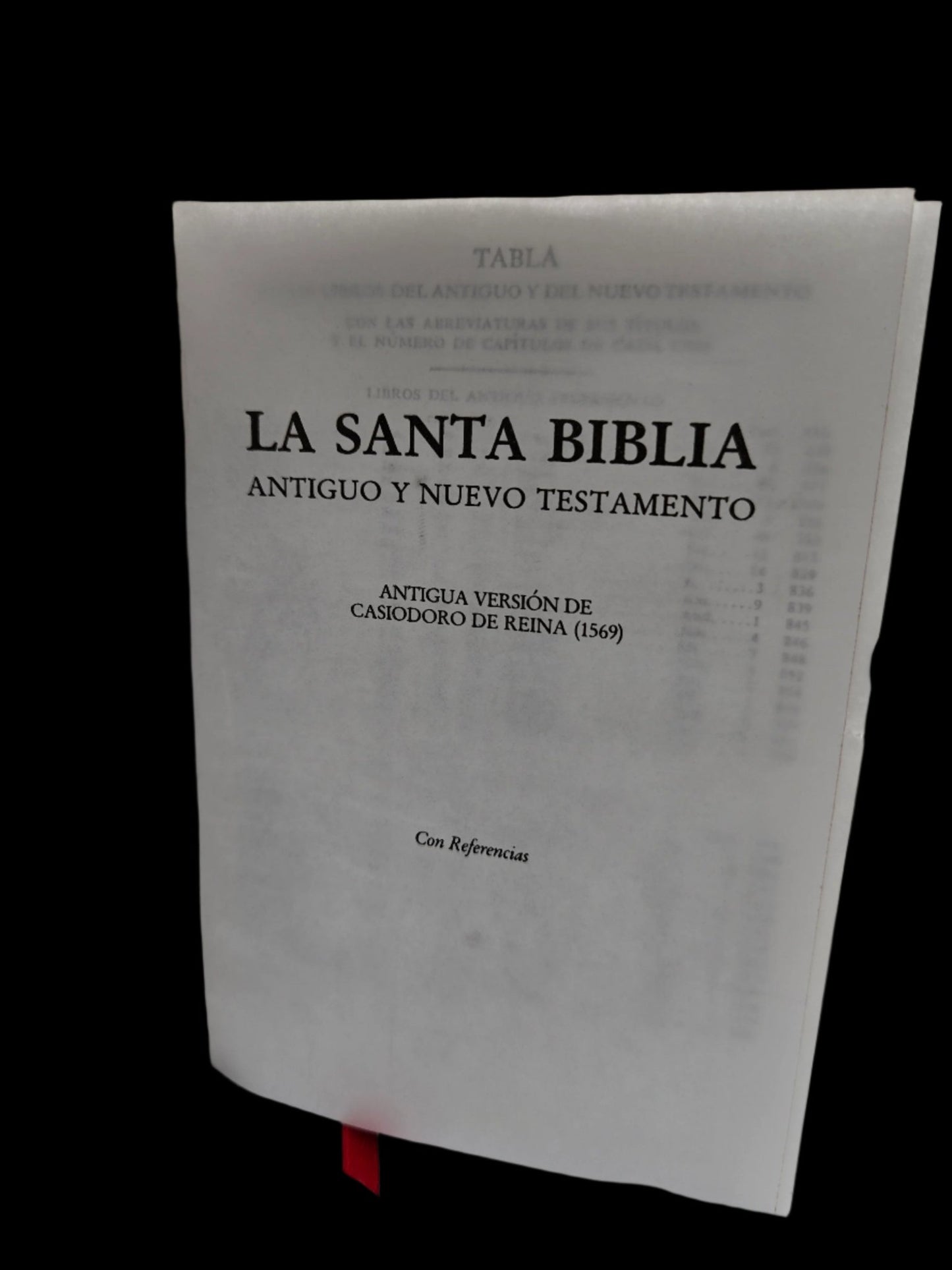 La Santa Biblia: Olive Wood Spanish Holy Bible from Jerusalem - Christian Crafts