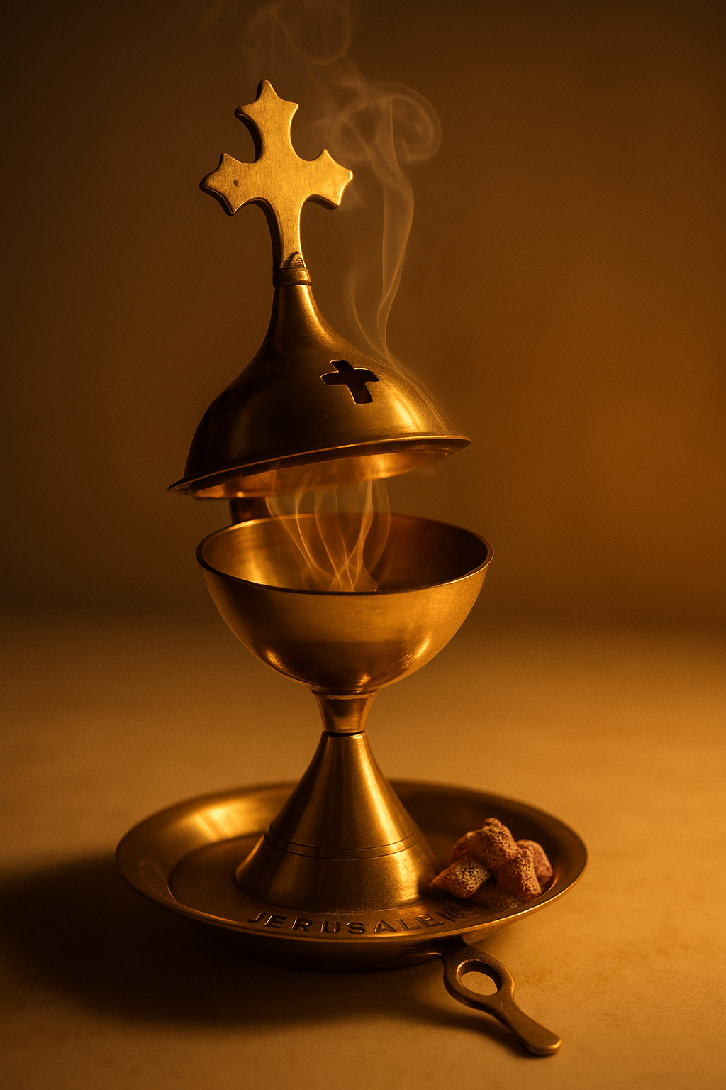 Mount Athos Traditional Incense - Handcrafted Sacred Resin Blend - 100g (3.5 oz) - Christian Crafts