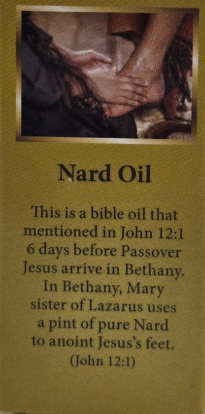Natural 100% - Nard Oil from the Holy Land (30ml - 1 fl.oz.) - Christian Crafts