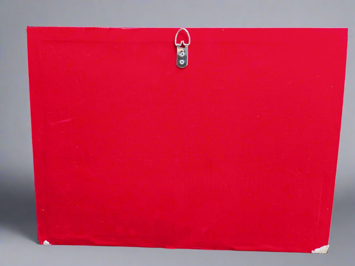 Silver “Last Supper” Icon on Olive Wood — “God Bless Our Home” Wall Plaque - Christian Crafts