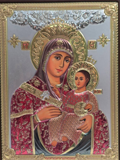 Virgin Mary of Bethlehem Ornament (Our Lady Icon) - Christian Crafts